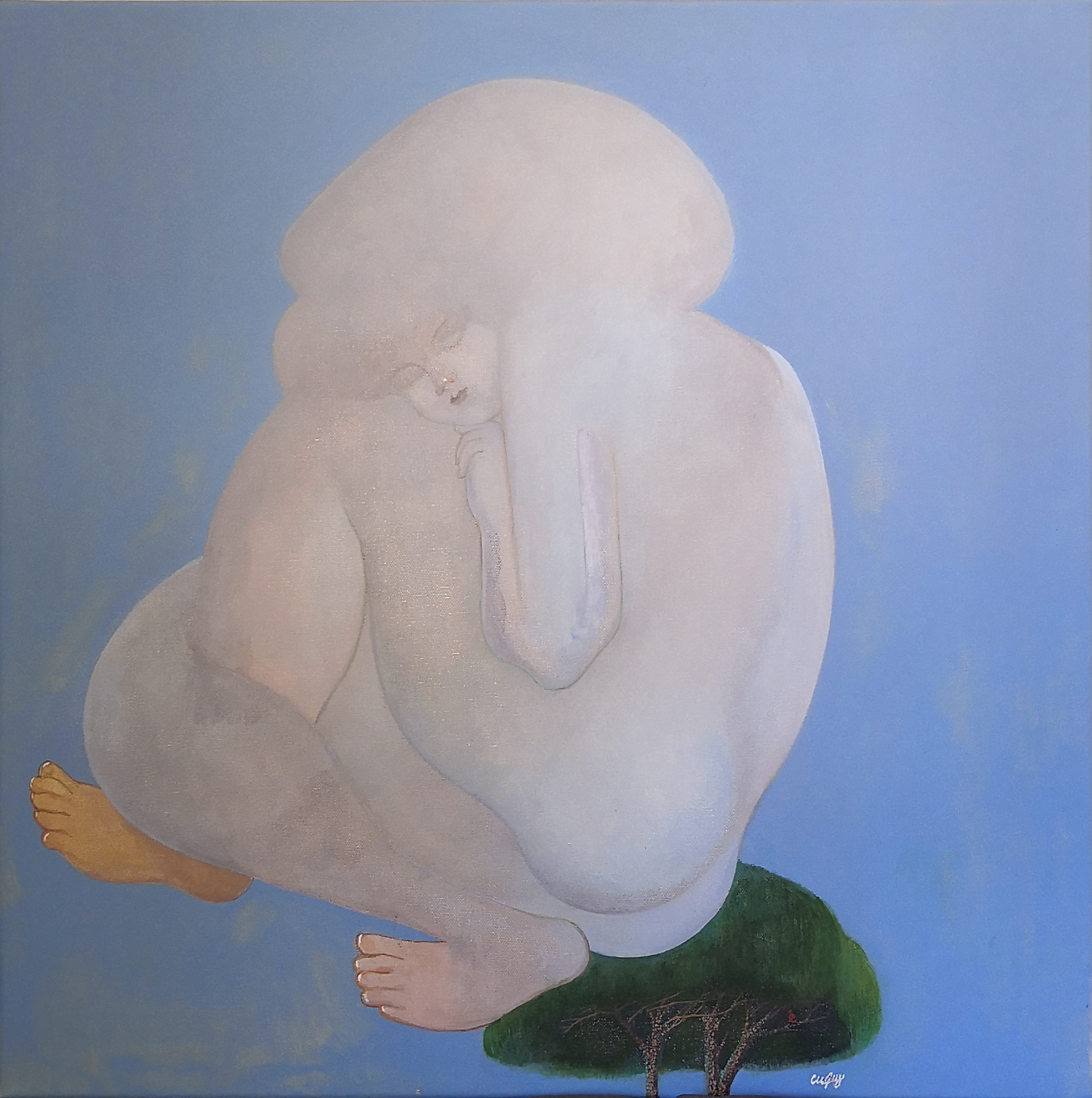 PETIT NUAGE I - Linette Cajou